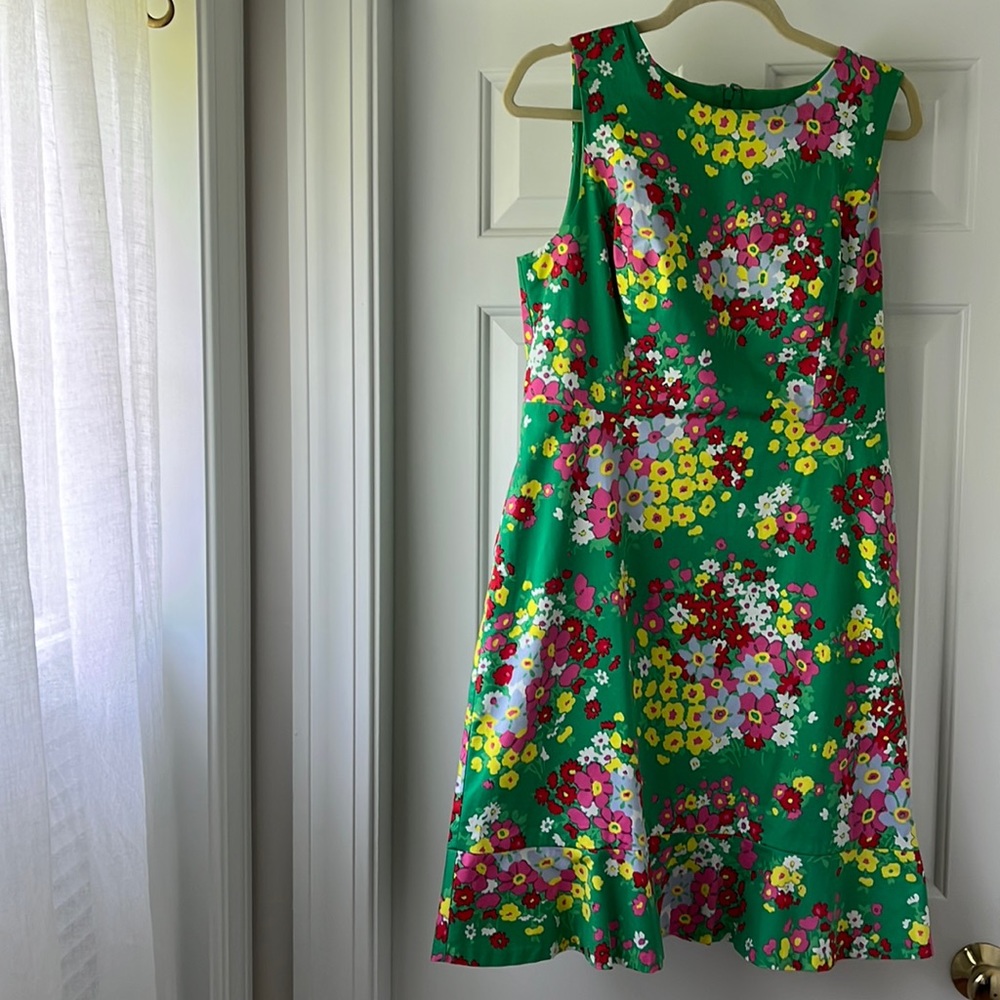Talbots EUC fit and flare dress